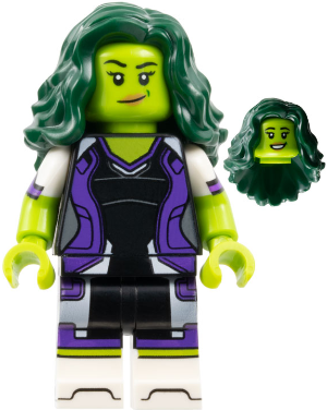 MAR2 She-Hulk - Marvel Series 2 Minifigure (colmar17)