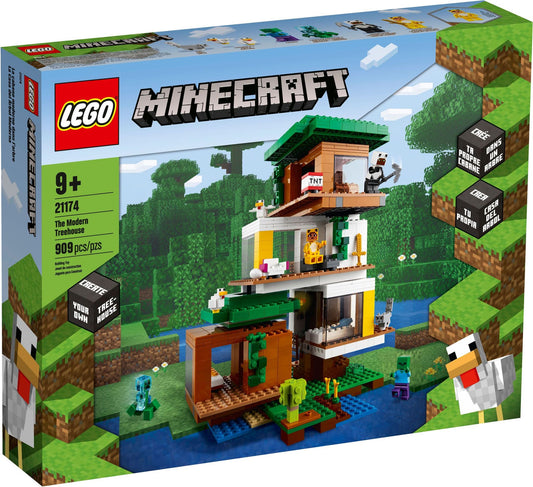 21174 The Modern Treehouse (Retired) LEGO Minecraft