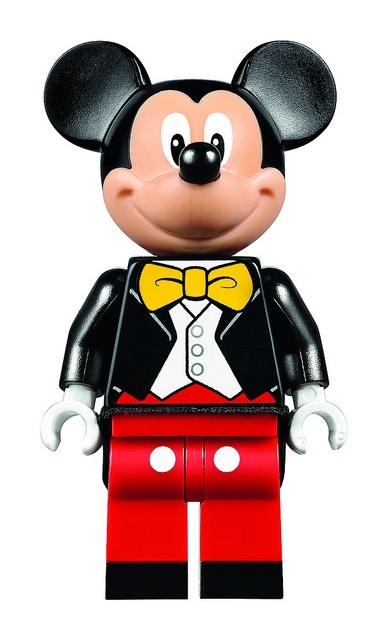 Mickey Mouse - Black Tuxedo Jacket, Yellow Bow Tie (dis019)