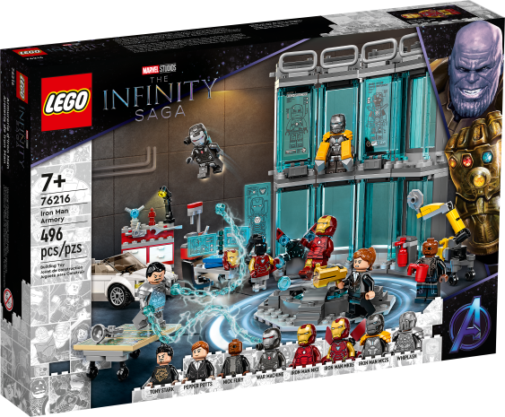 76216 Iron Man Armory (Retired) LEGO Marvel