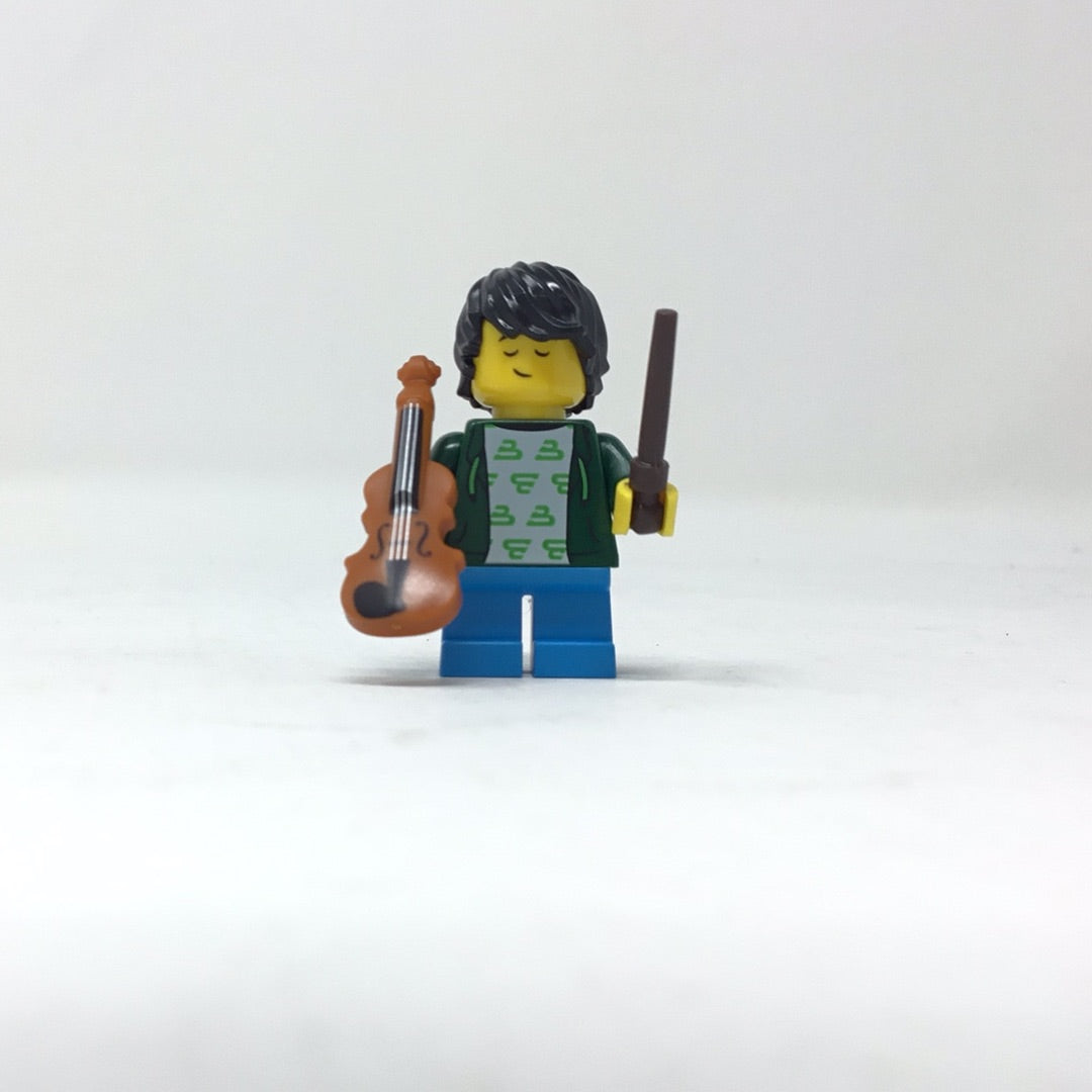 S21 Violin Kid - Series 21 Minifigure (col375)