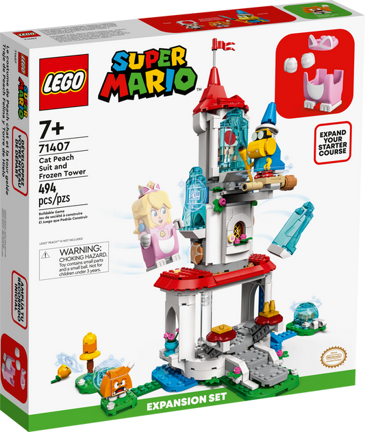 71407 Cat Peach Suit and Frozen Tower Expansion Set (Retired) LEGO Super Mario
