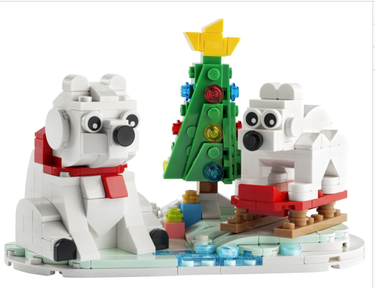 40571 Wintertime Polar Bears (Retired) LEGO Seasonal