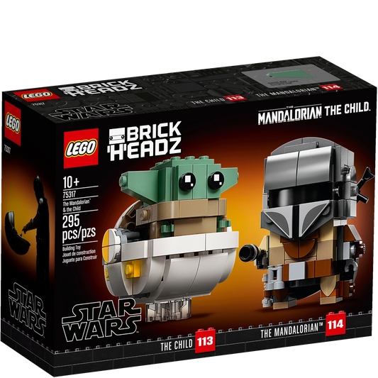 75317 The Mandalorian & The Child (Retired) LEGO BrickHeadz
