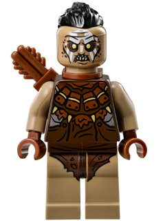 Hunter Orc with Top Knot and Quiver (lor102)