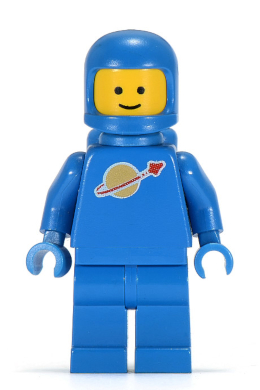 Classic Space - Blue with Air Tanks (sp004)