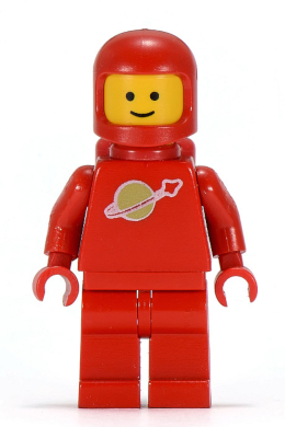 Classic Space - Red with Air Tanks (sp005)
