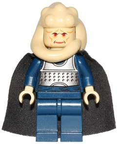 Bib Fortuna - Dark Blue Robe, Tan Skin (sw0076)