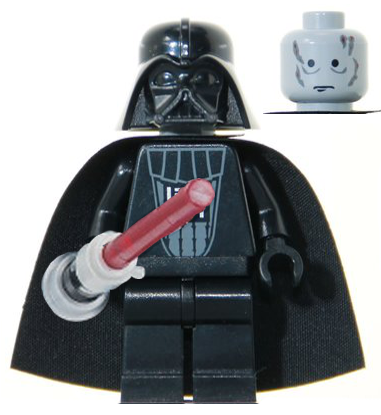 Darth Vader with Light-Up Lightsaber (sw0117)