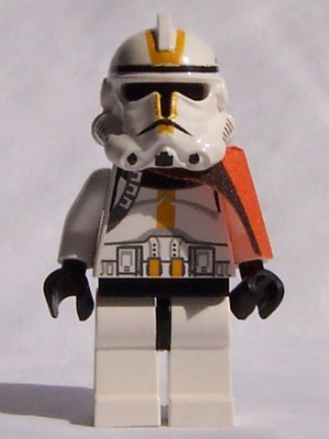 Clone Trooper Episode 3, Bright Light Orange Markings and Pauldron (sw0128)