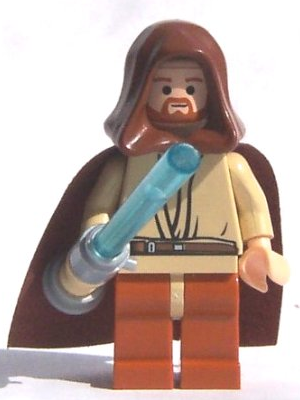 Obi-Wan Kenobi with Light-Up Lightsaber (sw0137)