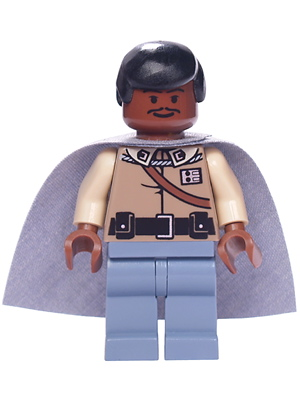 Lando Calrissian - General Insignia (Sand Blue Legs) (sw0251)