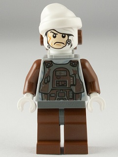 Dengar - Light Bluish Gray Torso, White Bandana (sw0350)