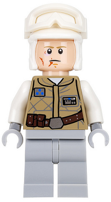 Luke Skywalker (Hoth, Face with Scars) (sw0731)