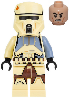 Scarif Stormtrooper (Shoretrooper) (Captain) (sw0787)