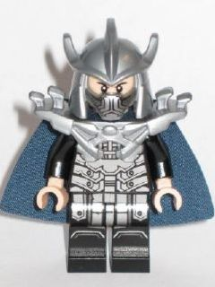 Shredder - Dark Blue Cape and Detailed Helmet (Movie Version) (tnt052)